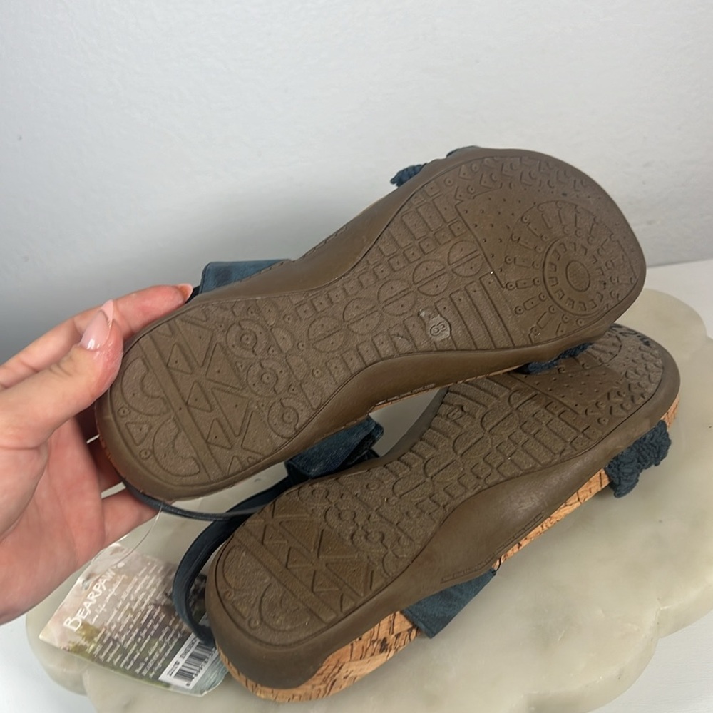 Bearpaw Emerson Slingback Sandals, Navy Blue, Sizes 8 NWT - Picture 7 of 9